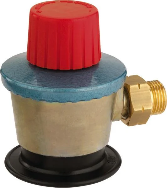 Adaptér plynový Clip-On 35 mm úhlový 90° pro zahraniční plynové láhve se vstupem G.56 na regulátory s připojením KLF G.12 pro karavany a obytné vozy 305331