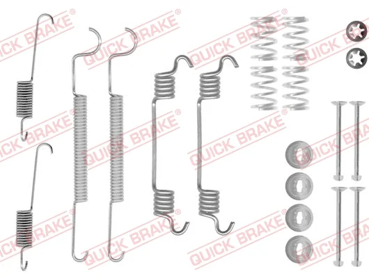Sada příslušenství, brzdové čelisti QUICK BRAKE 105-0873