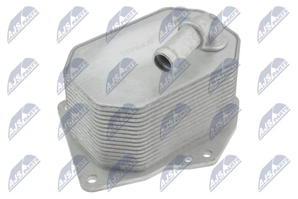 Olejový chladič, motorový olej NTY CCL-FR-023 – OE BB3Q6B624EA