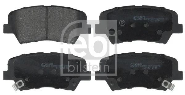 Sada brzdových destiček, kotoučová brzda FEBI BILSTEIN 116261