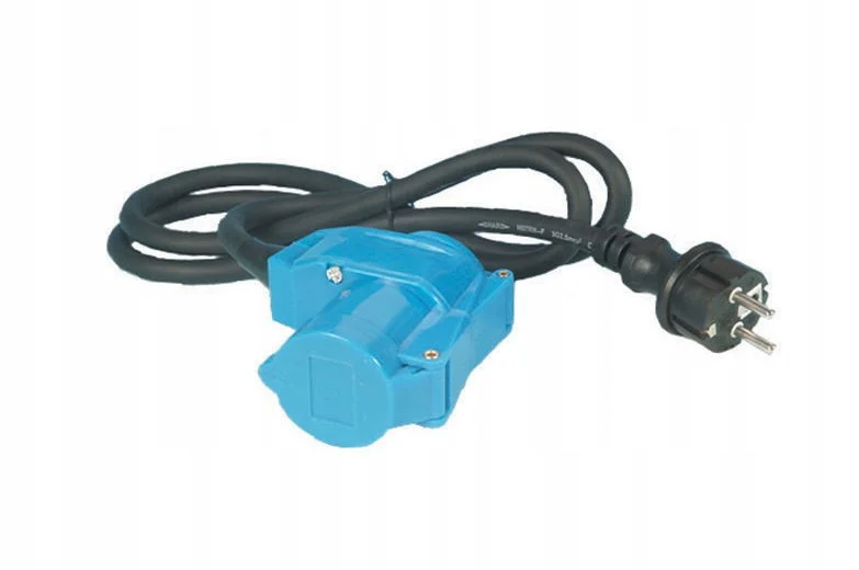 Adaptér kabelový pro karavany E,SCHUKO/CEE,SCHUKO zástrčkaE/SCHUKO/zásuvka CEEaSCHUKO 16A 230V 1,5m 3x2,5mm2 314992802 IP44 318422