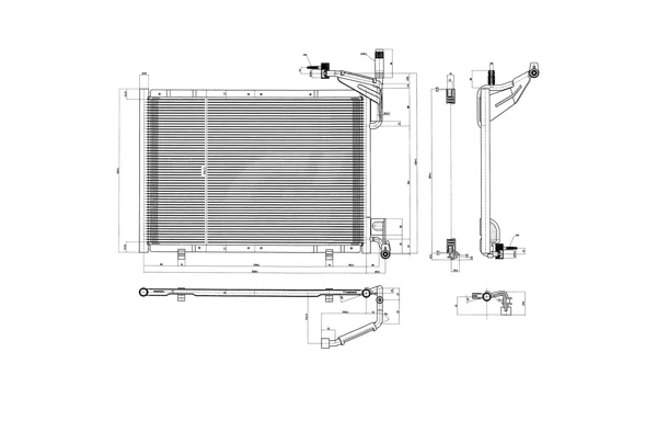 CHLADIČ DO KLIMAT.FORD FIESTA 12- HART 621661