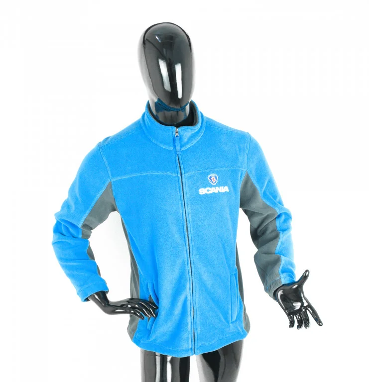 Bunda/mikina fleece SCANIA modrá XL 707422