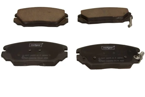Sada brzdových destiček, kotoučová brzda MAXGEAR 19-3377