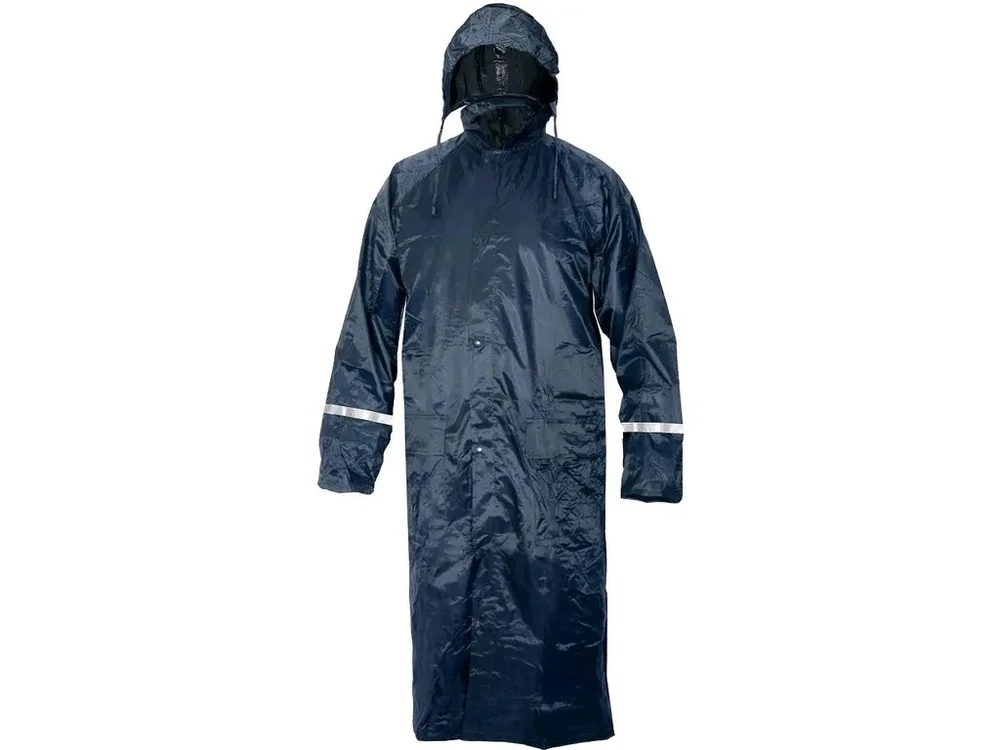 Plášť pogumovaný CXS-VENTO, dlouhý s kapucí, modrý, vel. 3XL, CANIS 646660