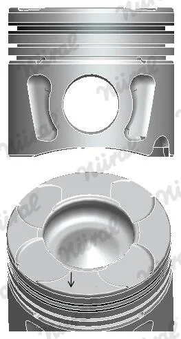 Píst NÜRAL 87-425600-00