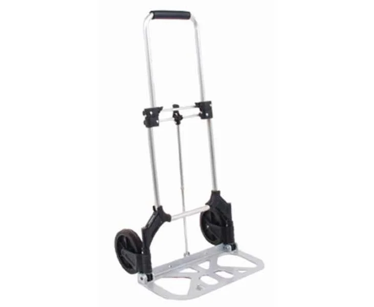 Přepravní vozík ALU CARRY skládací hliníkový s teleskopickým madlem nosnost 50 kg pro plynové lahve a kempingové vybavení 305335