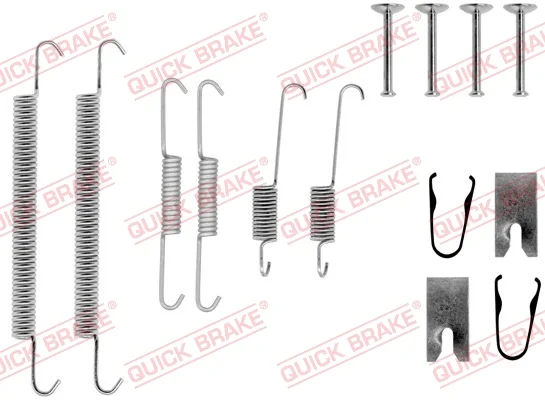 Sada příslušenství, brzdové čelisti QUICK BRAKE 105-0771
