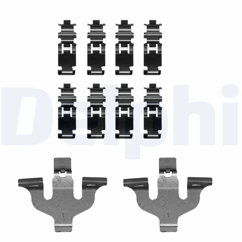 Sada příslušenství, obložení kotoučové brzdy DELPHI LX0724 Sada příslušenství, obložení kotoučové brzdy DELPHI LX0724