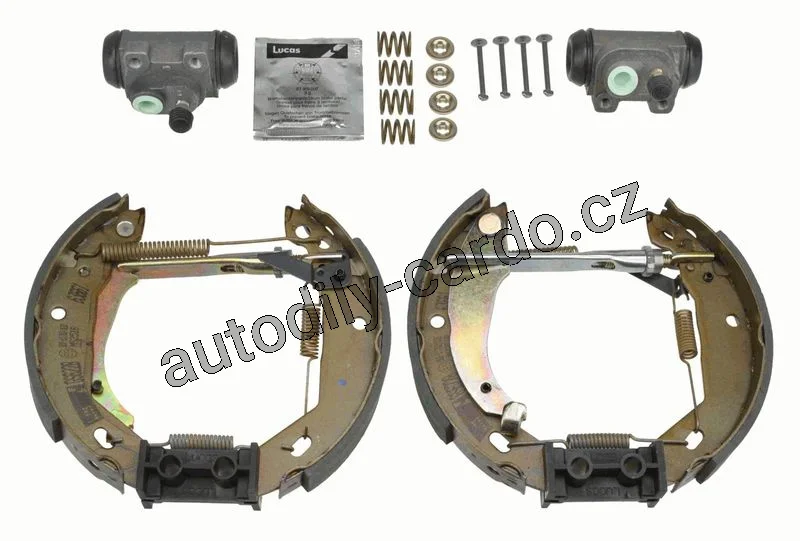 Sada brzdových čelistí TRW GSK1134 - Superkit CITROEN