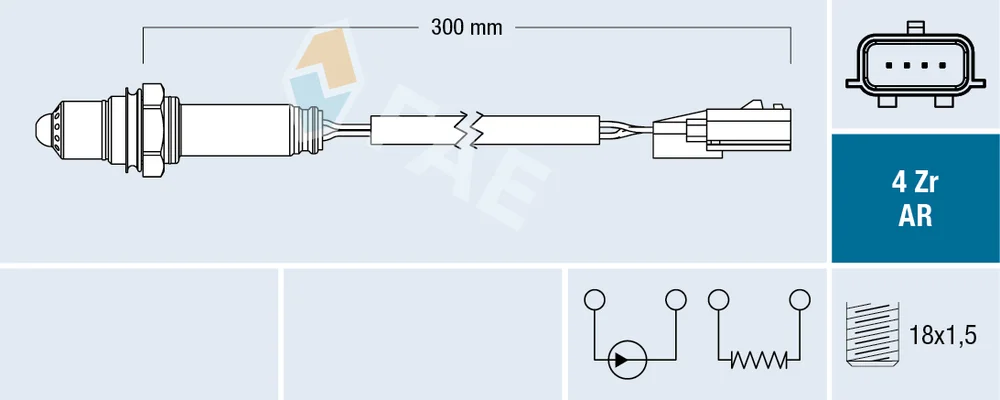 Lambda sonda FAE 75661