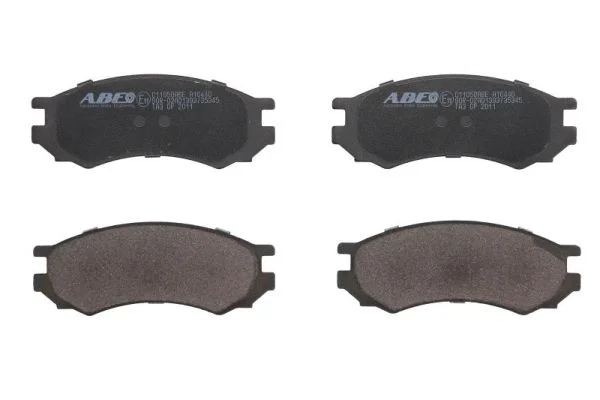 Sada brzdových destiček, kotoučová brzda ABE C11050ABE Sada brzdových destiček, kotoučová brzda ABE C11050ABE