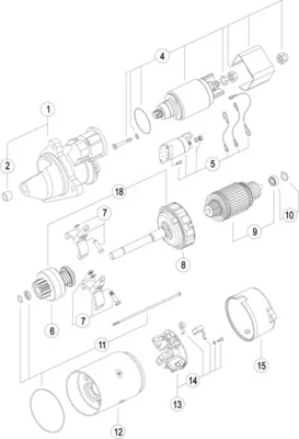 Startér MAHLE MS294