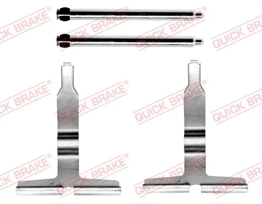 Sada prislusenstvi, oblozeni kotoucove brzdy QUICK BRAKE 109-1661