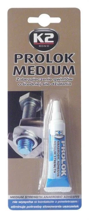 Fixátor šroubových spojů K2 PROLOK Medium 6ml modrý 627295