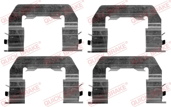 Sada prislusenstvi, oblozeni kotoucove brzdy QUICK BRAKE 109-1719 Sada prislusenstvi, oblozeni kotoucove brzdy QUICK BRAKE 109-1719