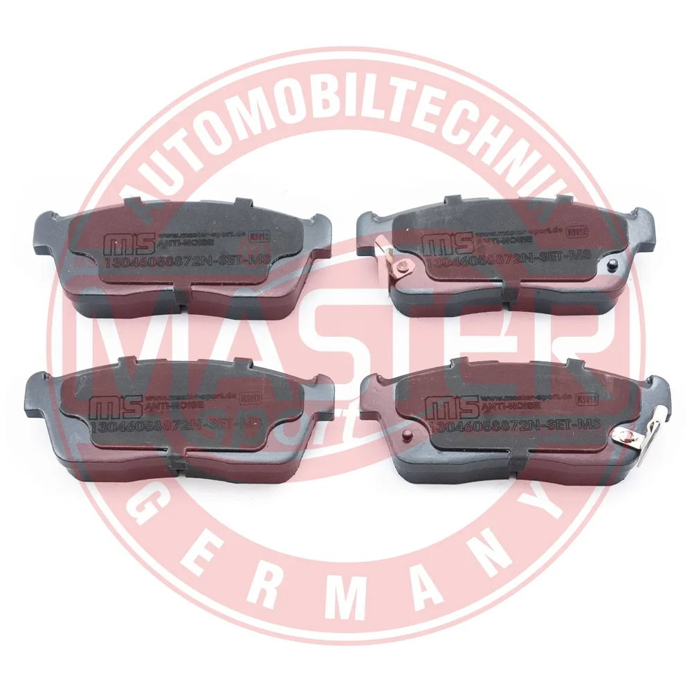 BRAKE PADS PREMIUM MASTER-SPORT GERMANY 13046058872N-SET-MS