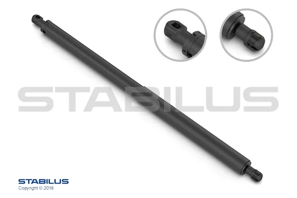 Pneumatická pružina, zavazadlový / nákladový prostor STABILUS 831504