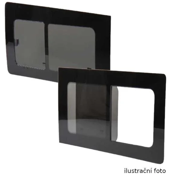 Posuvné okno pro Fiat Ducato, Peugeot Boxer a Citroën Jumper od modelového roku 2007 1126x665mm, zadní pravé, tonované 304269