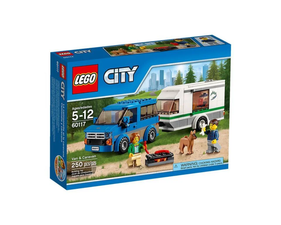 Lego stavebnice Dodávka a karavan 300130