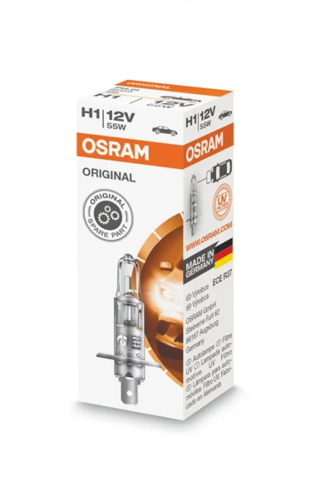 Autožárovka OSRAM Original Line H1 55W 12V P14.5s Autožárovka OSRAM Original Line H1 55W 12V P14.5s
