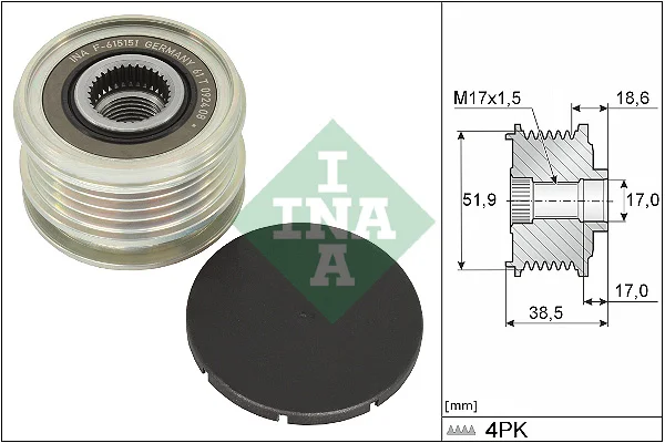 Předstihová spojka Schaeffler INA 535034610