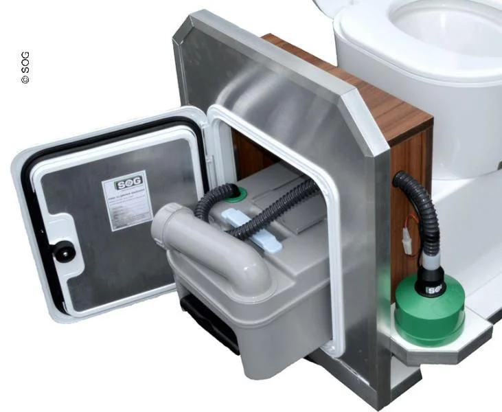 Odvětrání toalety SOG II, typ 320 S pro Dometic Saneo (podlahová varianta) 310063
