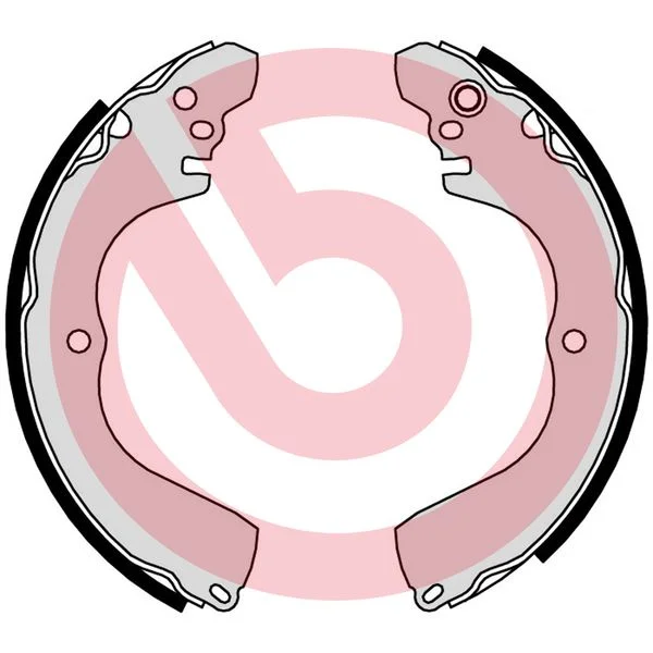 Sada brzdových čelistí BREMBO S54525