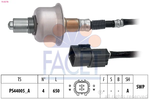 Lambda sonda FACET 10.8278 – OE 39210-03110