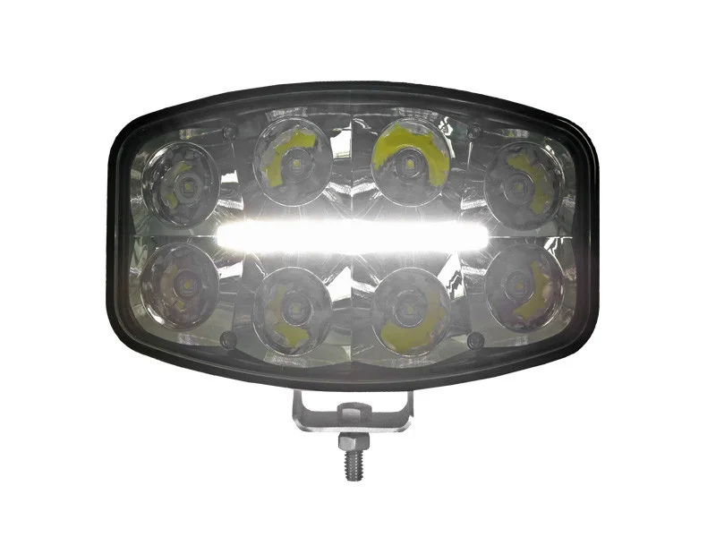 Svítilna pracovní LED - přídavný světlomet - 245x140mm, 12-48V, 8 CREE LED, 80W, 5900Lm 717261