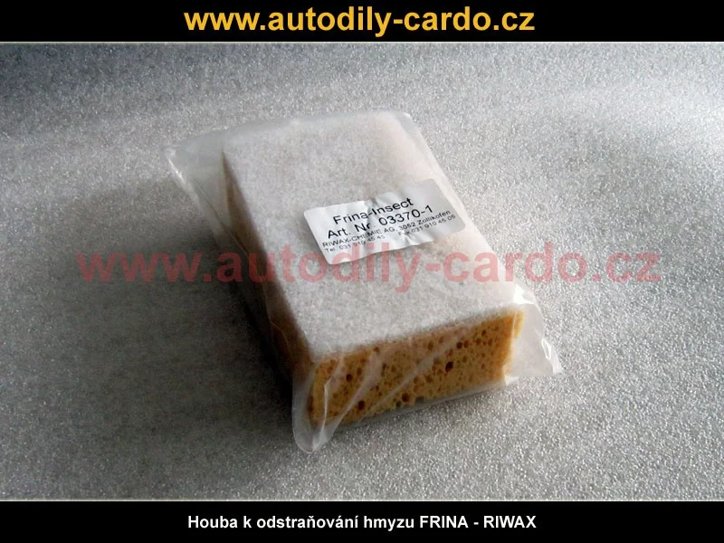 Houba k odstraňování hmyzu FRINA – RIWAX Houba k odstraňování hmyzu FRINA – RIWAX
