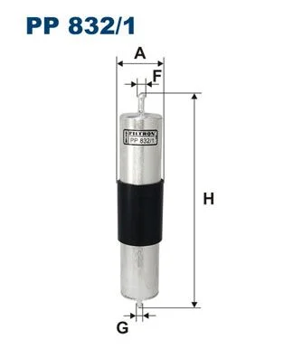 FI PP832/1 Filtr palivový FILTRON