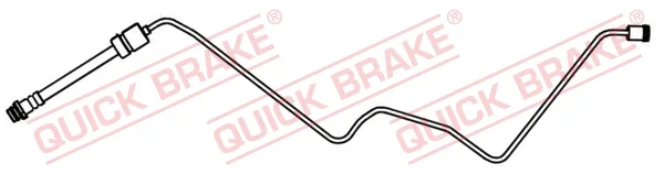 Brzdová hadice QUICK BRAKE 96.015 Brzdová hadice QUICK BRAKE 96.015