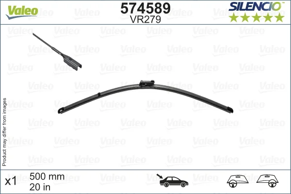 List stěrače VALEO 574589 – OE 13475091