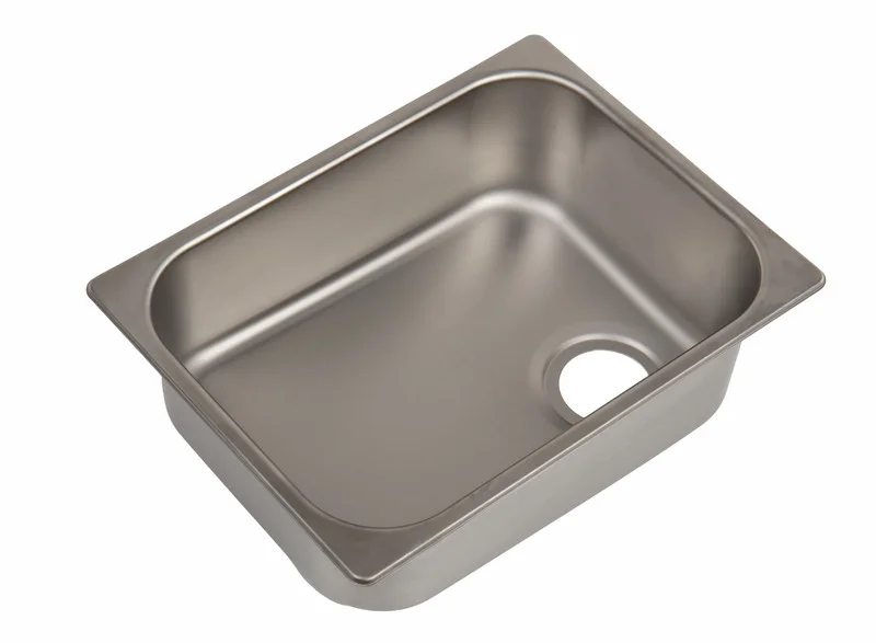 Dřez nerezový Carbest VanStream se šikmým dnem (rozměry 325 × 245 × 117 mm, montážní otvor 298 × 218 mm) 312777