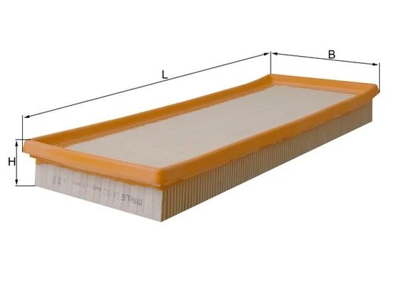 Vzduchový filtr MAHLE LX522