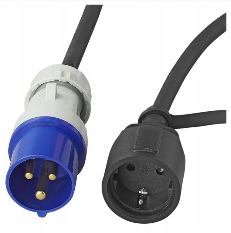 Adaptér kabelový, zástrčka CEE/zásuvka SCHUKO 3×2.5mm2 16A 1.5m 373530DE 318397 Adaptér kabelový, zástrčka CEE/zásuvka SCHUKO 3×2.5mm2 16A 1.5m 373530DE 318397