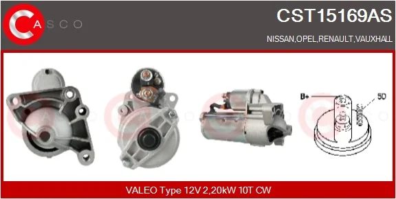 Startér CASCO CST15169AS