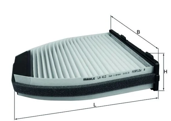Filtr, vzduch v interiéru MAHLE LA413