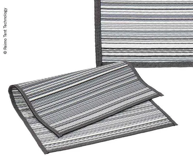 Koberec do předstanu a pod markýzu Reimo Villa Stripes pruhovaný 250 × 390 cm oboustranný s taškou 308521