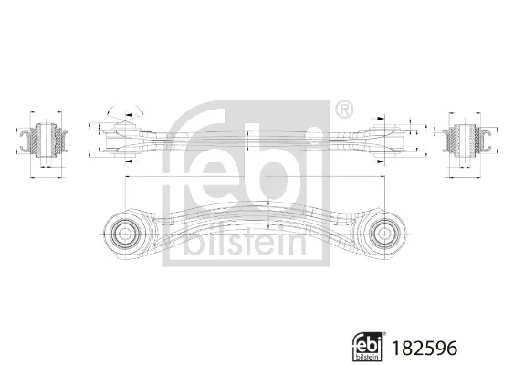 Řídicí páka, zavěšení kol FEBI BILSTEIN 182596