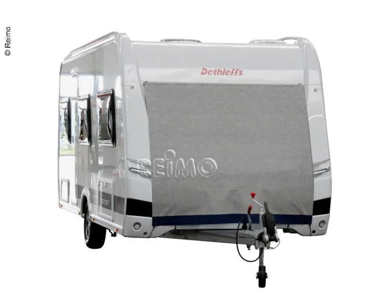 Plachta ochranná přední na karavan, rozměry 160 × 200 cm, materiál Tyvek Supra-FC, 3 vrstvy, tlumicí polstrování, horní kedr, spodní očka 308772