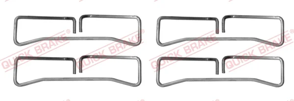 Sada prislusenstvi, oblozeni kotoucove brzdy QUICK BRAKE 109-1691 Sada prislusenstvi, oblozeni kotoucove brzdy QUICK BRAKE 109-1691