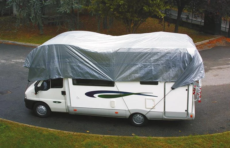 Plachta krycí pro obytné automobily univerzální (850 × 520 cm) 308293