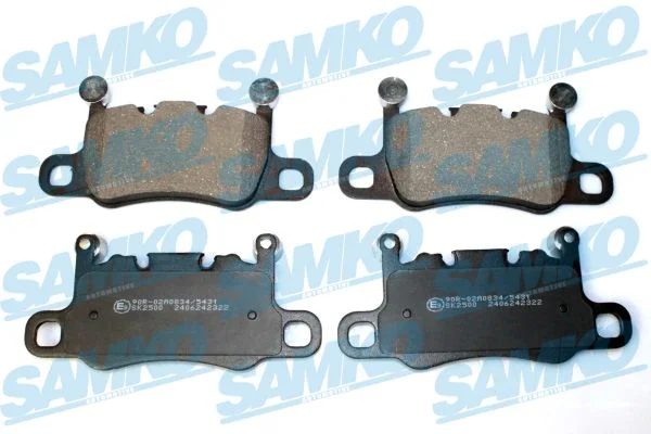 Sada brzdových destiček, kotoučová brzda SAMKO 5SP2322