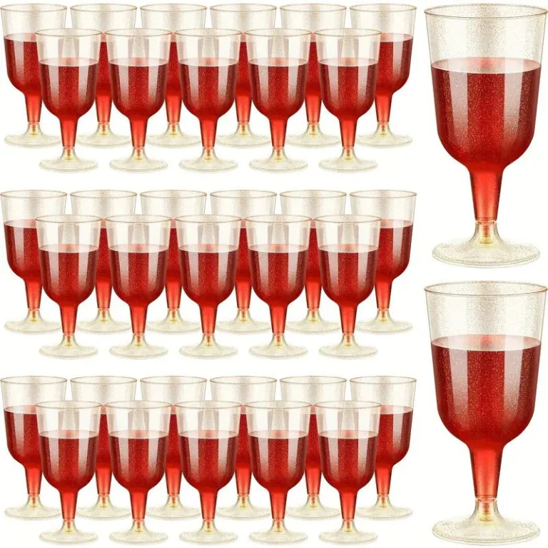 Sada elegantních plastových kalíšků, 25ks 300715
