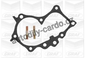 Vodní pumpa GRAF (GR PA714) - TOYOTA CARINA 2.0D 85-96, COROLLA 1.8D 2.0D 87-00, AVENSIS 2.0TD 97-03