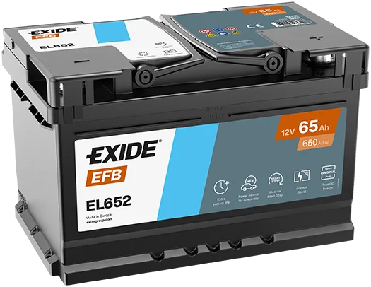 startovací baterie EXIDE EL652