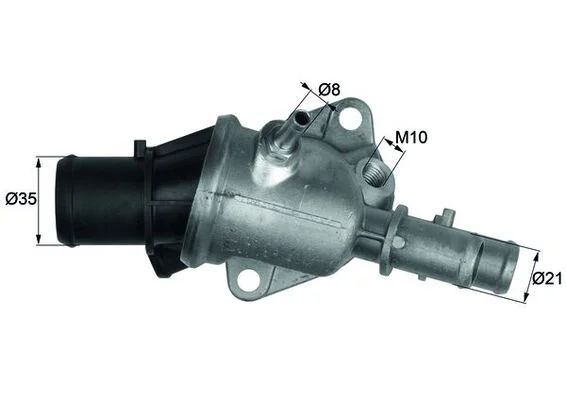 Termostat, chladivo MAHLE TI11588