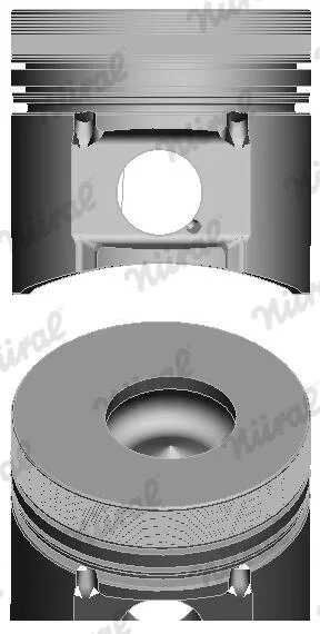 Píst NÜRAL 87-252500-10